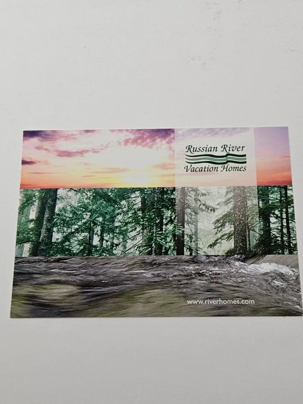 Russian River Vacation Homes Postcard